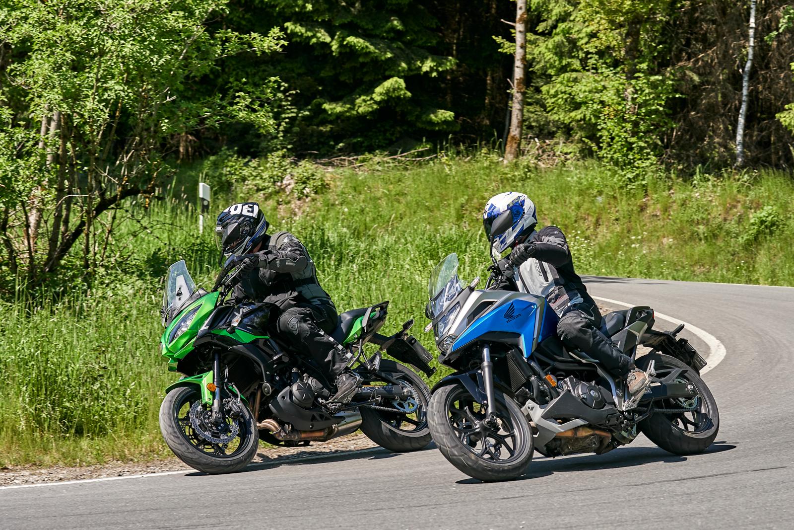 Dubbeltest: Honda NC750X DCT vs. Kawasaki Versys 650 Tourer