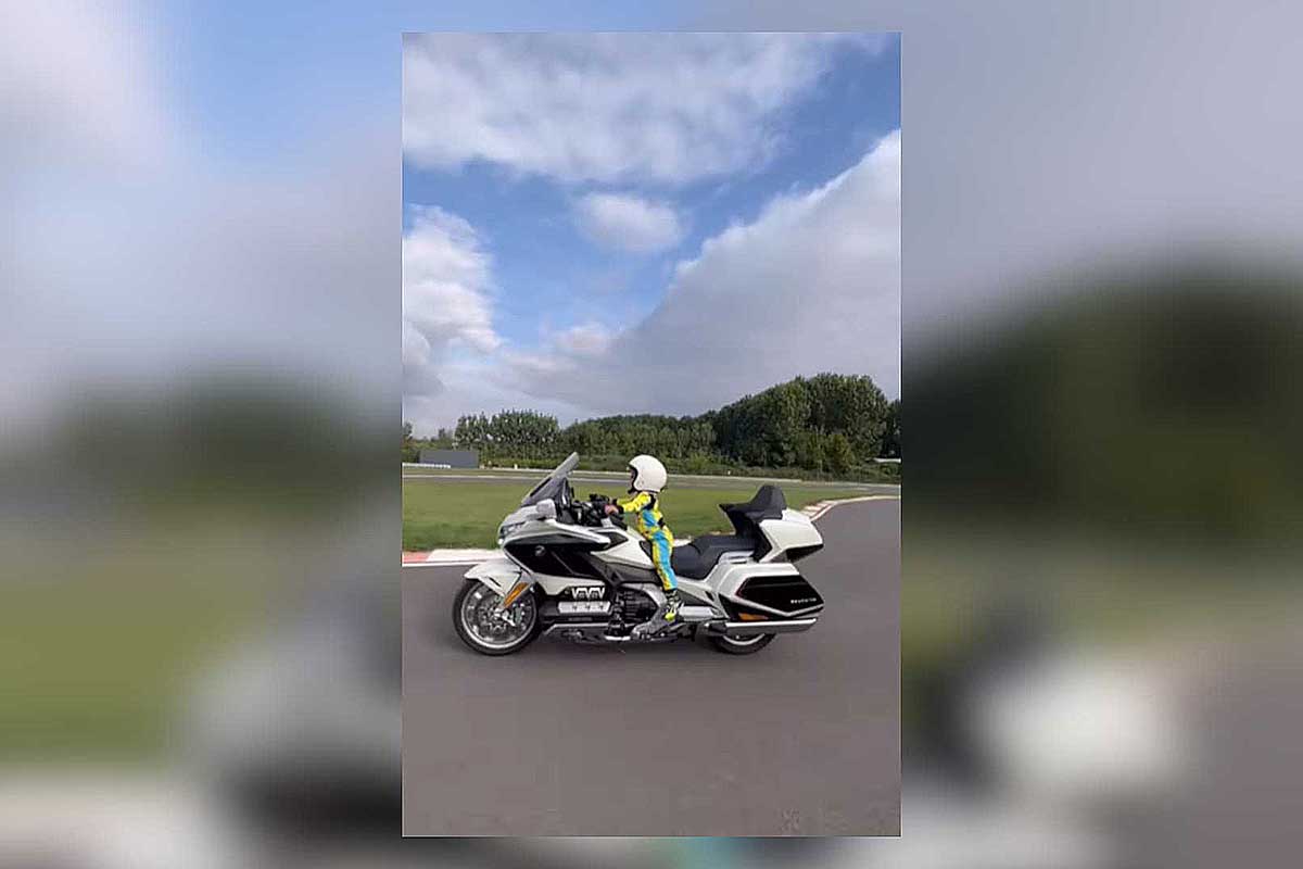 Drie jaar en nu al op de Honda Goldwing rijden!